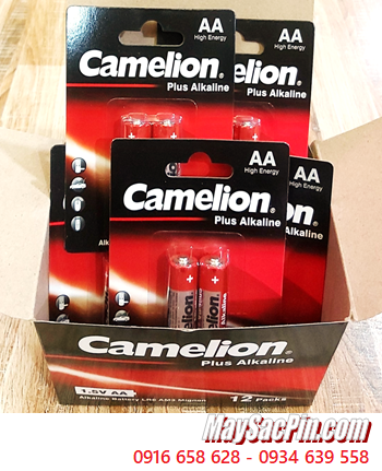 COMBO mua 01Hộp 12vỉ (24viên) Pin AA 1.5v Alkaline Camelion Plus LR6-AM3 Mignon _Giá chỉ 204.000/Hộp